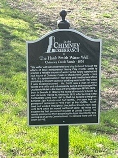 Hank Smith Water Well Marker