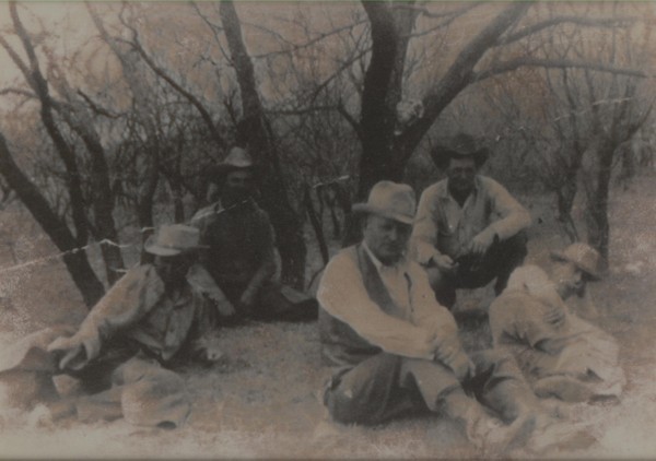 1950 photo of cowboys